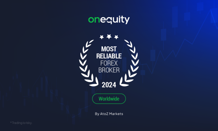 OnEquity Wins Award for Most Reliable Forex Broker at AtoZ Awards 2024